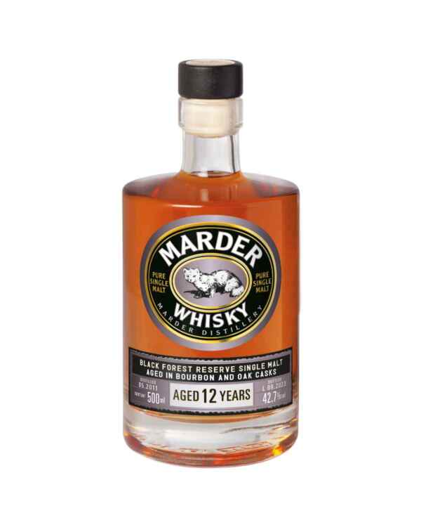 Marder Whisky Aged 12 Years - Spirituosen online kaufen im Brennereishop brandgeister.de